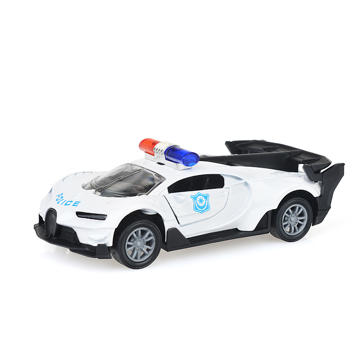 Машина F1114-4M "Гоночный патруль" метал., в дисплее