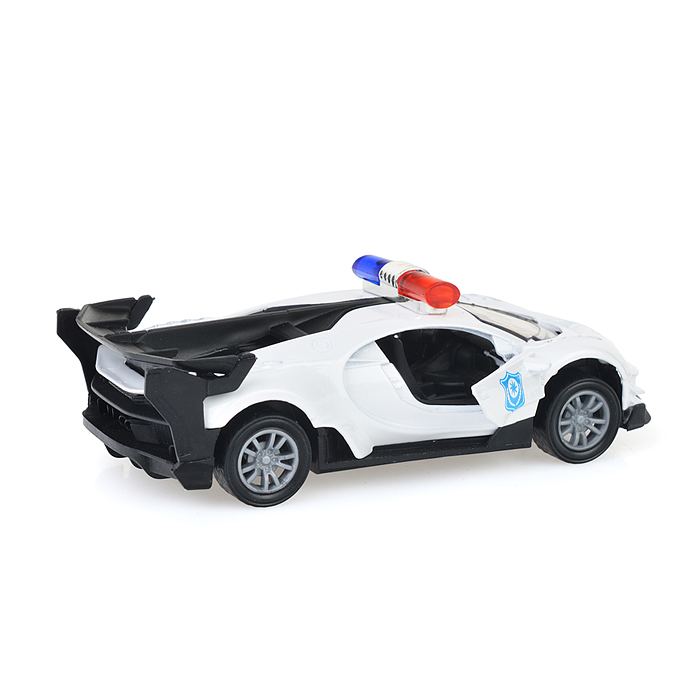 Машина F1114-4M "Гоночный патруль" метал., в дисплее