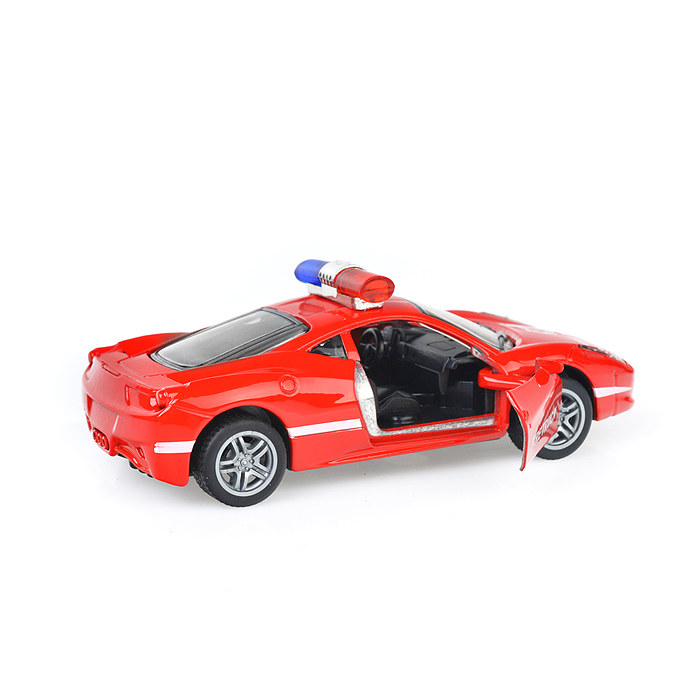 Машина F1103-4 "Полицейский беспредел" метал., в дисплее