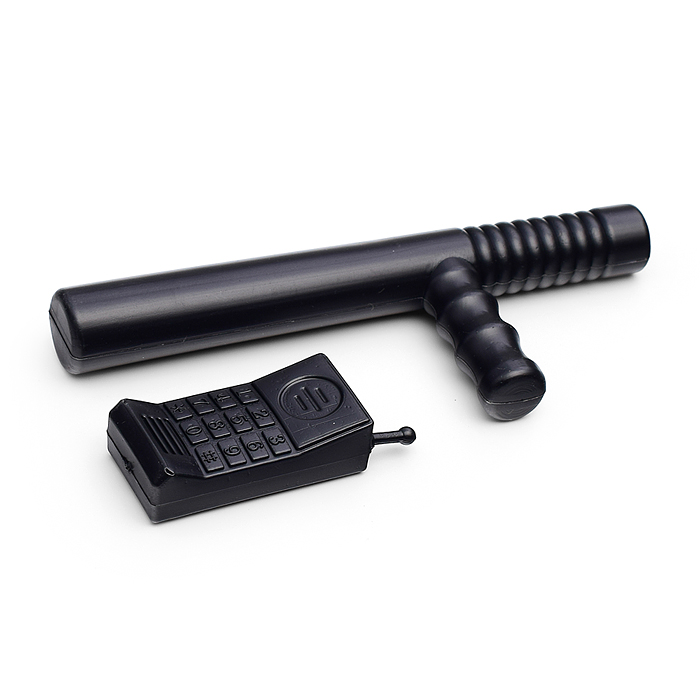 Набор полицейского AA172 (пистолет, мишень, рация, жезл) в сумке