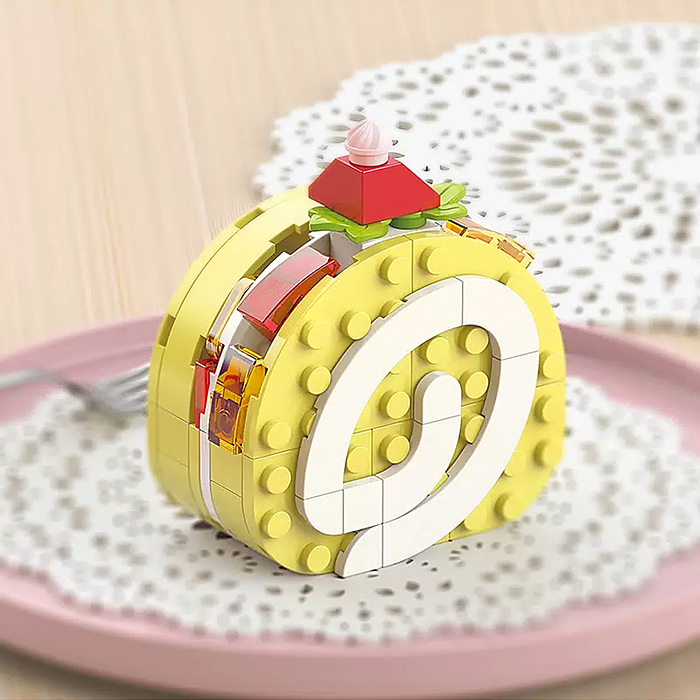 Конструктор JK5627 "Меренговый рулет" 67 дет., в коробке