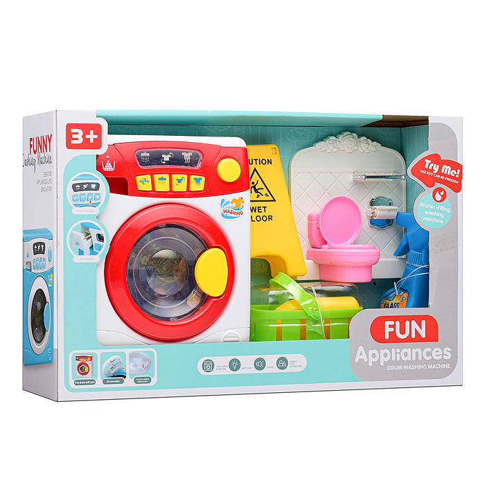 Бытовая техника 8023-72 "Веселая стирка" в коробк