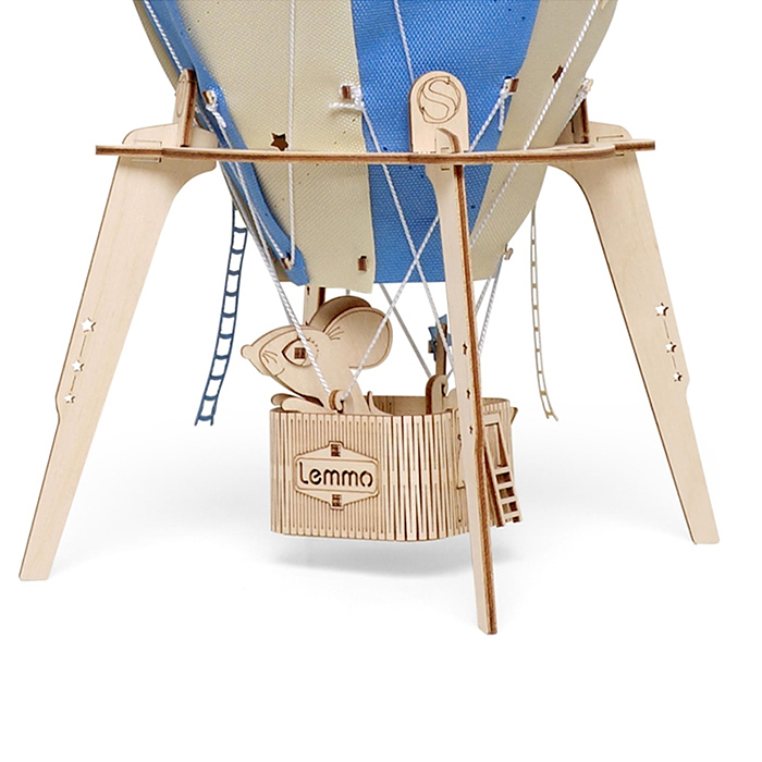 Модель Светильник Воздушный шар "Сияние ночи"