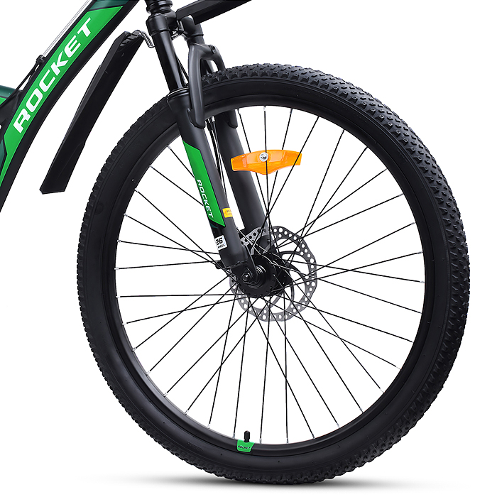 Велосипед 26" Rocket Azkar, цвет зеленый, размер 18"