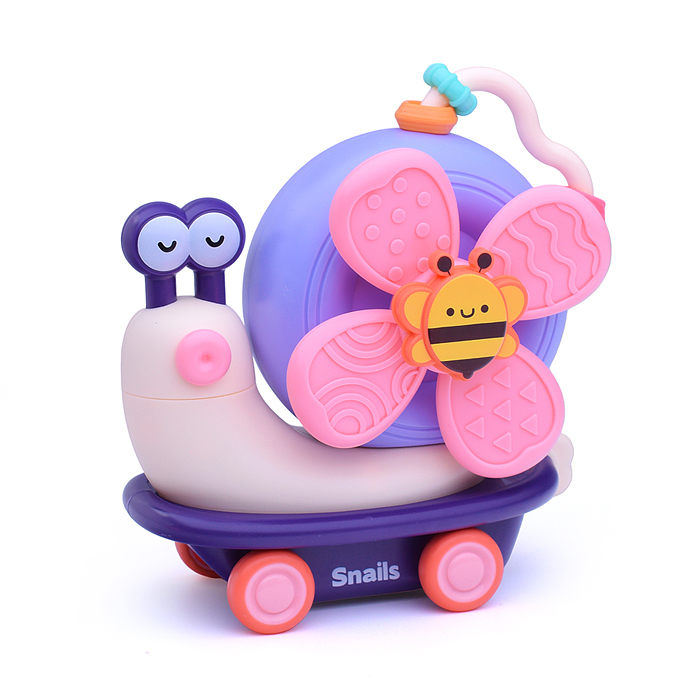 Развивающая игрушка 100-1Y "Веселая улитка" в коробке