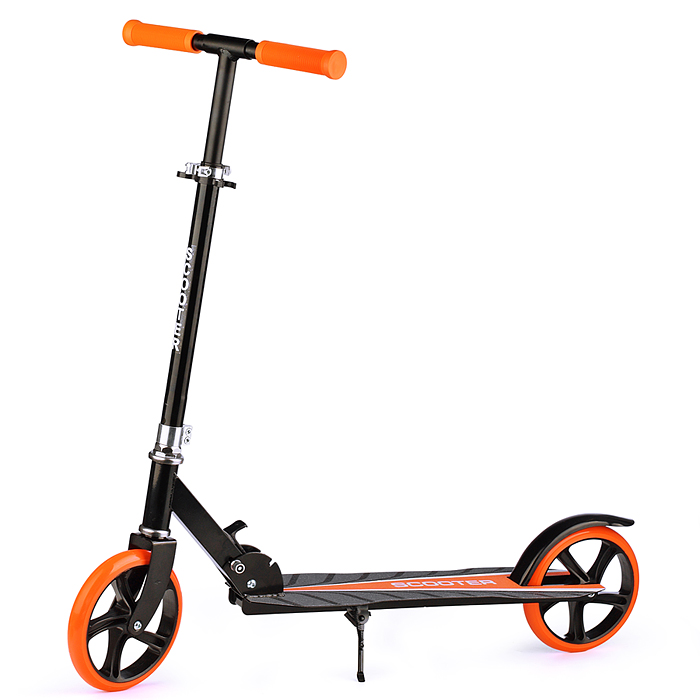 Самокат U037838Y 2-х кол., оранжевый, PU/ 200 мм, ABEC 7, в коробке