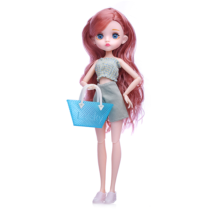 Кукла PS2106-4 "Настенька" с аксессуарами, в коробке