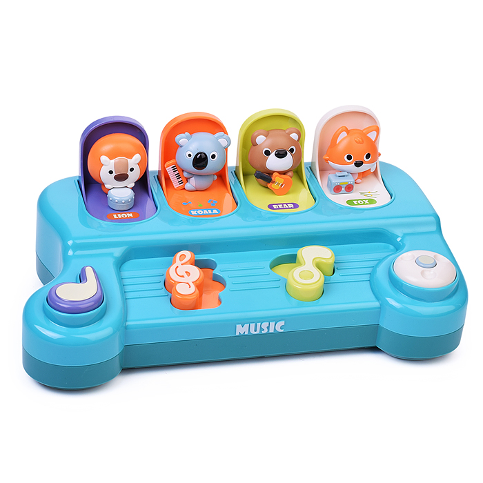 Игрушка развивающая BY303 "Музыкальные зверята" в коробке