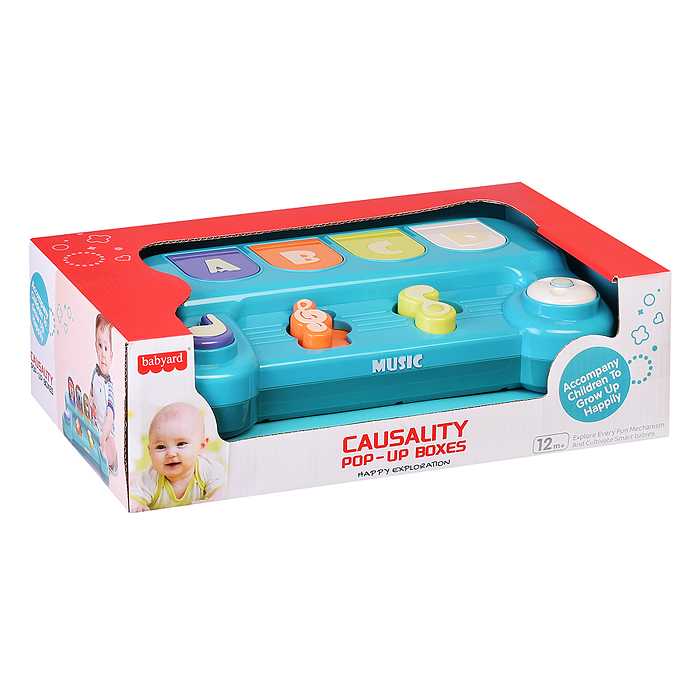 Игрушка развивающая BY303 "Музыкальные зверята" в коробке