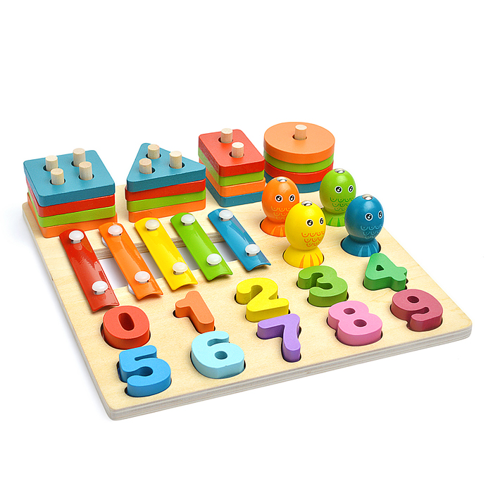 Фото к товару Игра развивающая D2027 4 в 1 "Обучайся" Игра развивающая D2027 4 в 1 "Обучайся"