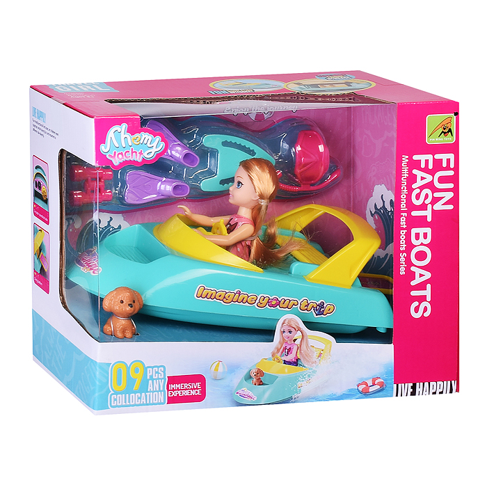 Фото к товару Набор 9045-8 "Счастливый отпуск. Скутер" в коробке Набор 9045-8 "Счастливый отпуск. Скутер" в коробке