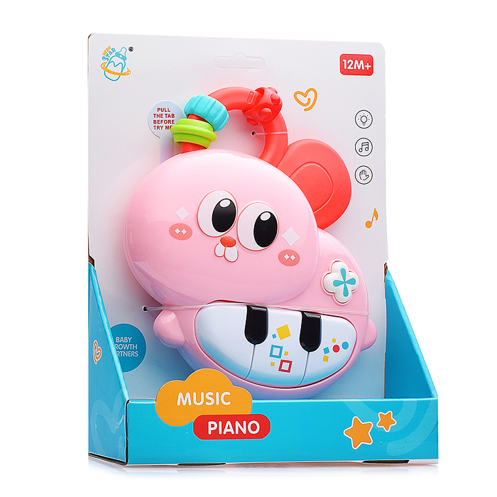 Фото к товару Пианино MBX10-1D "Кролик" в коробке Пианино MBX10-1D "Кролик" в коробке