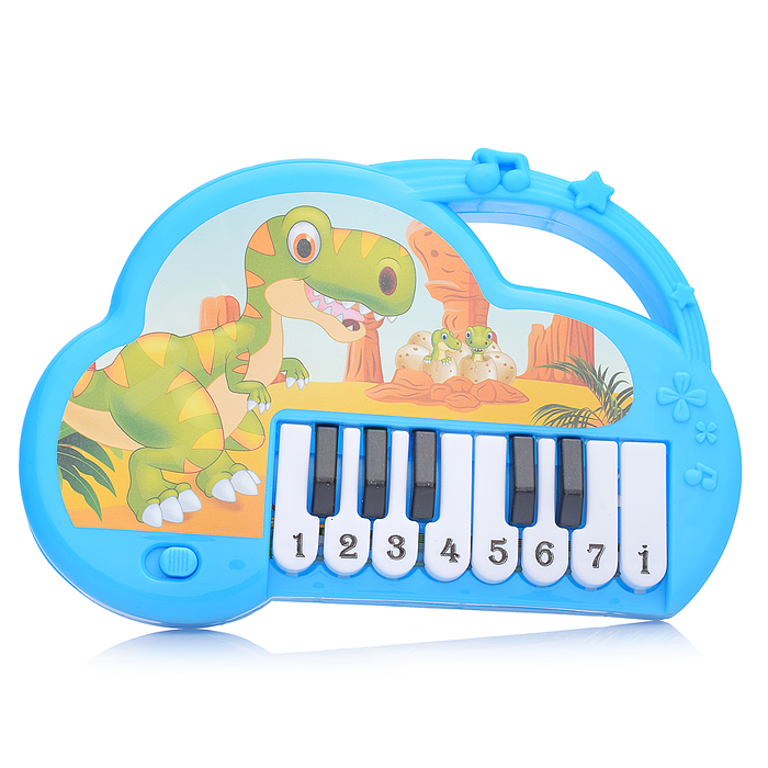 Пианино 168-35C "Дино музыка" в пакете