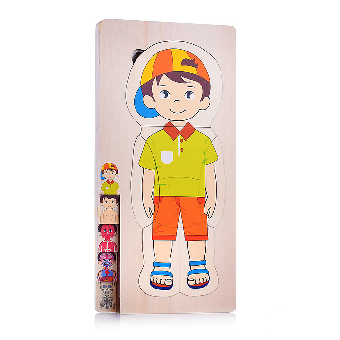 Пазл-вкладыш D2039 "Мальчик