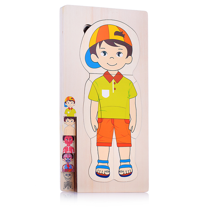 Пазл-вкладыш D2039 "Мальчик