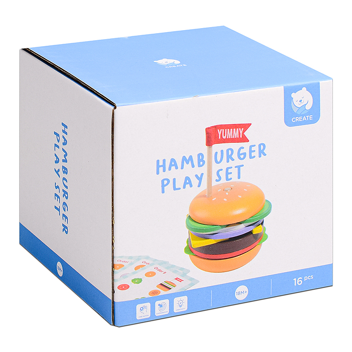 Игра развивающая D2054 "Бургер