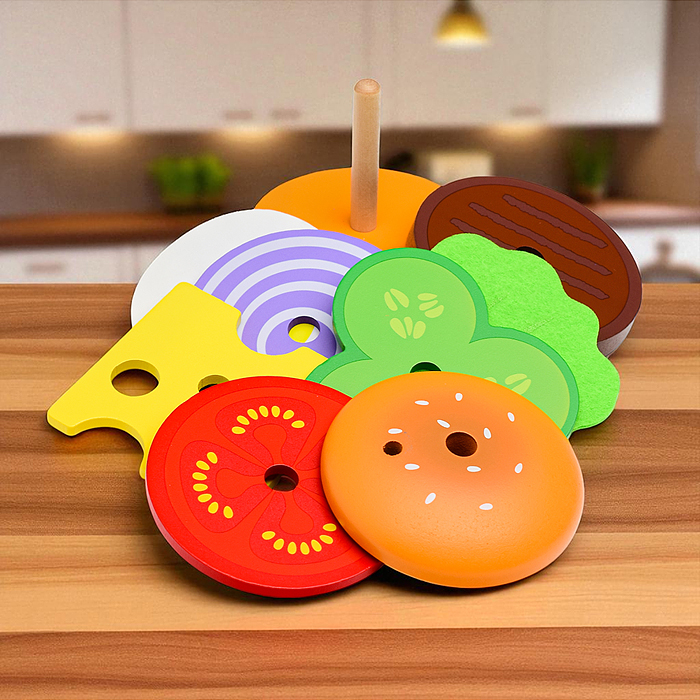 Игра развивающая D2054 "Бургер