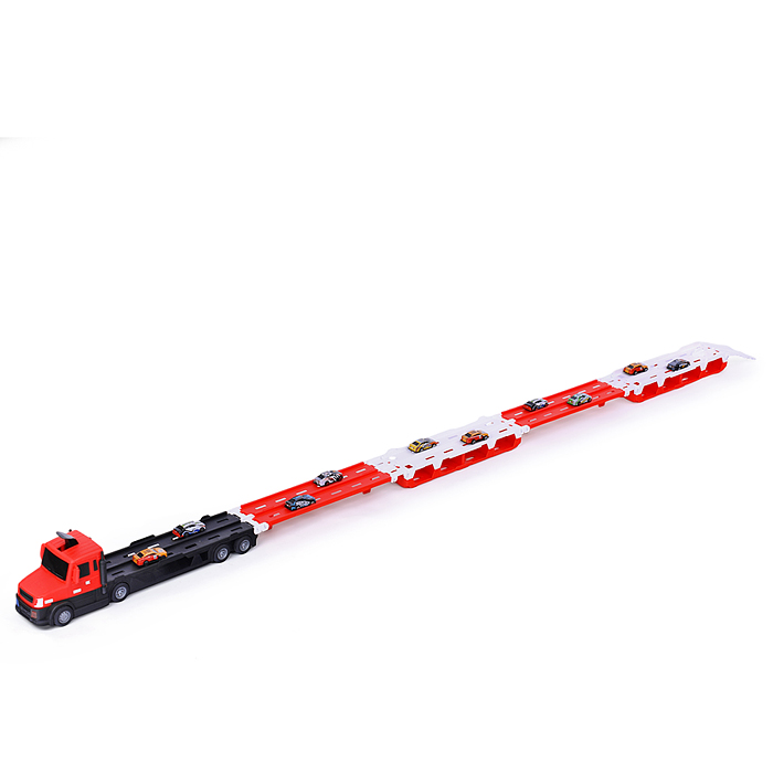 Автовоз 660-S47 "Тягач" красный, в коробке