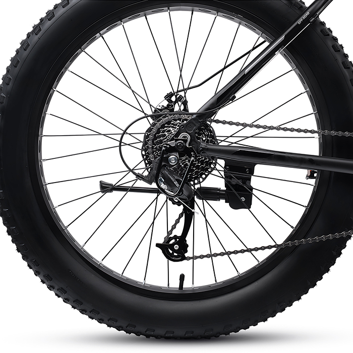 Велосипед 26" Rocket Fat Pro 26, цвет черный, размер 19"