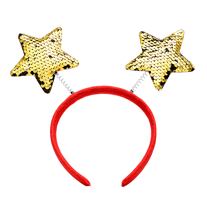 Ободок карнавальный S1465 "Зведочки-рожки"