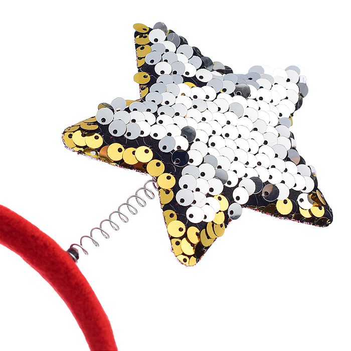 Ободок карнавальный S1465 "Зведочки-рожки"