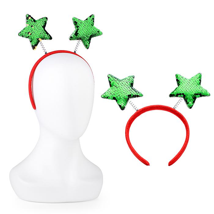 Ободок карнавальный S1465 "Зведочки-рожки"