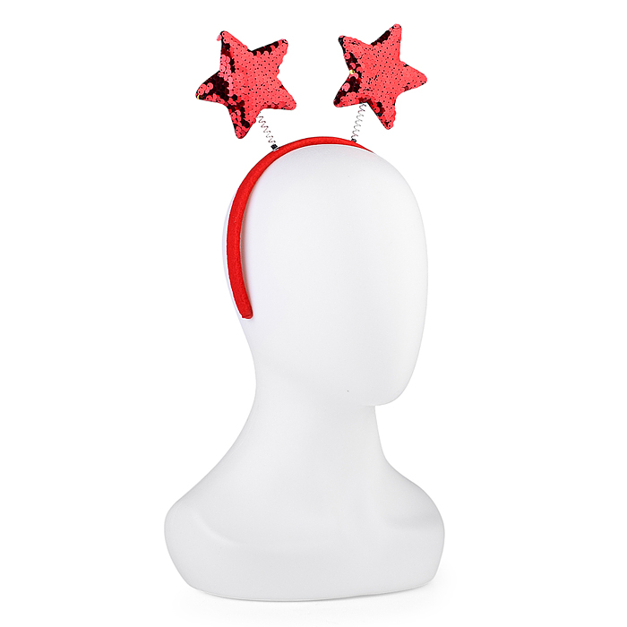 Ободок карнавальный S1465 "Зведочки-рожки"