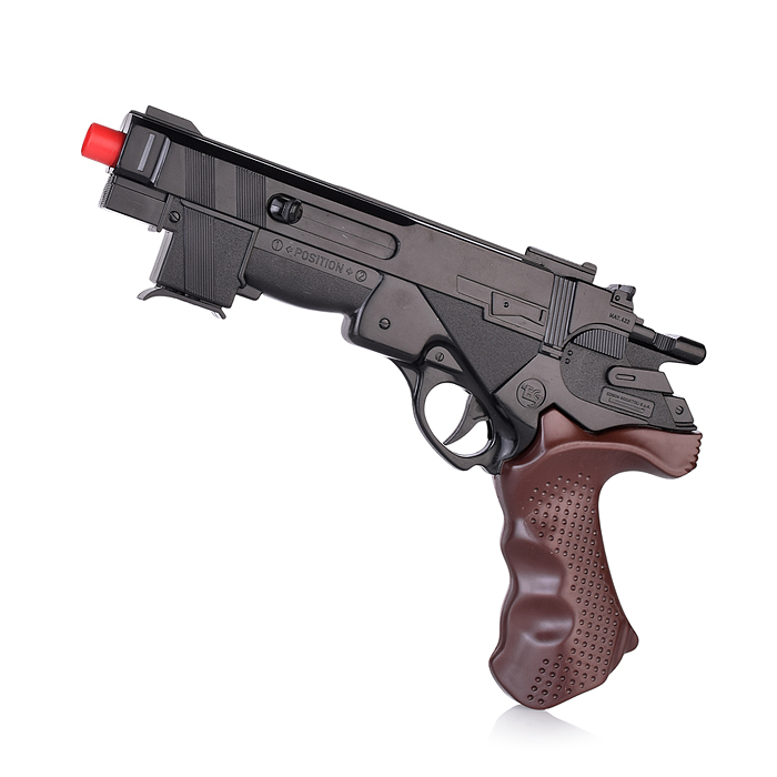 Игровой набор "Стрелок". Пистолет спортивный №1 с 20 мягкими пулями и комплектом мишеней. 