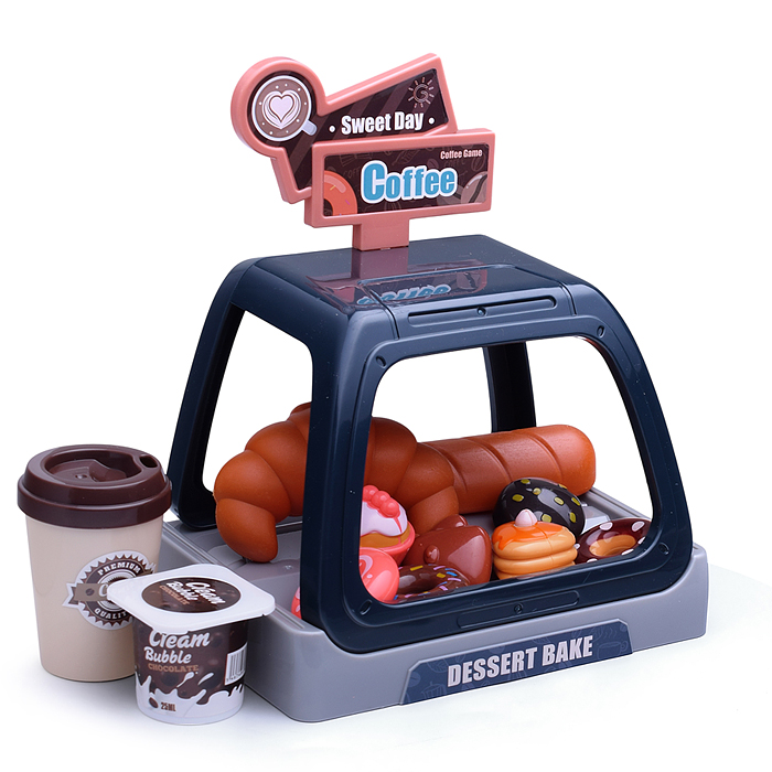 Игровой набор супермаркет 668-95 "Кофейня" (41 предмет) в коробке