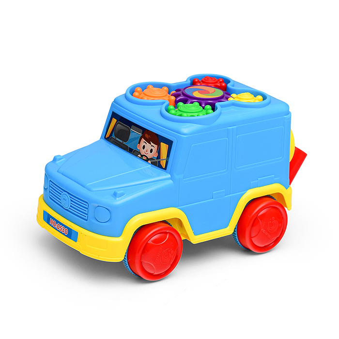 Каталка 530 "Машинка" музыкальная, в пакете