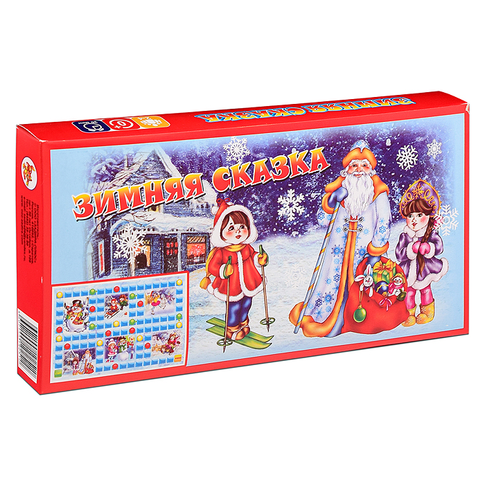 Фото к товару Настольная игра "Зимняя сказка" (в коробке) Настольная игра "Зимняя сказка" (в коробке)