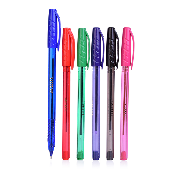 Фото к товару Набор ручек шариковых "Triolino Translucent" 6 цветов, серия Speed Pro, d=0,7 мм, ультра г Набор ручек шариковых "Triolino Translucent" 6 цветов, серия Speed Pro, d=0,7 мм, ультра г