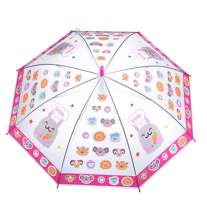 Фото к товару Зонт детский 00-5917 "Зверушки" (50 см) Зонт детский 00-5917 "Зверушки" (50 см)