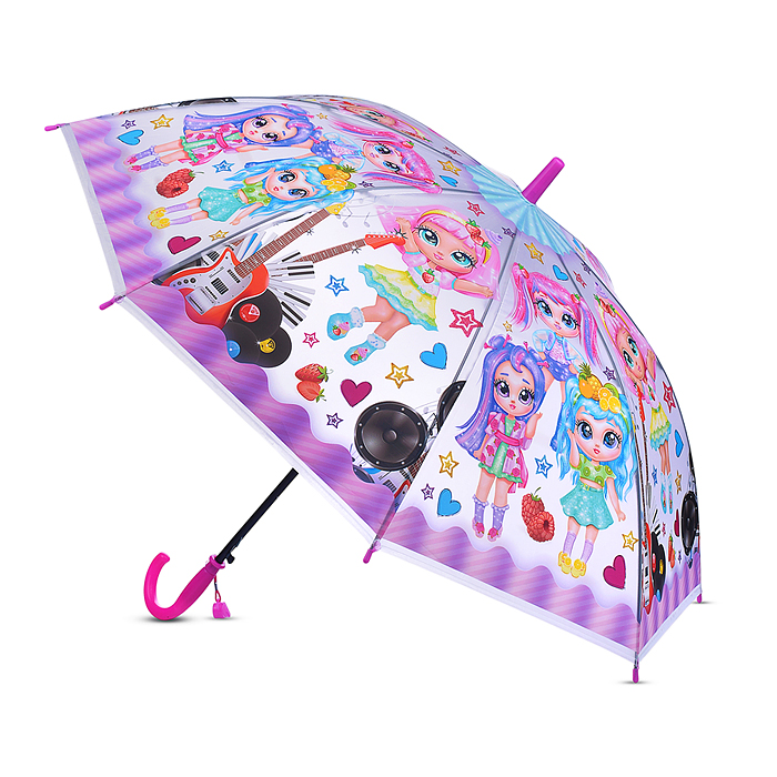 Зонт детский 00-5918 "Аниме девочки" (50 см)