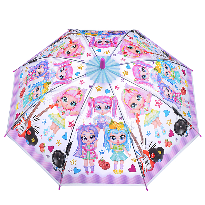 Зонт детский 00-5918 "Аниме девочки" (50 см)