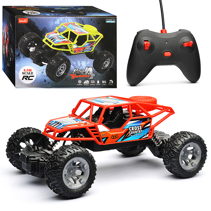 Машина 889-68 "Climbing car-2" р/у, 27 MHz, 1:16, в коробке