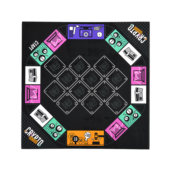 Игра настольная. CRYPTOBOSS/Криптобосс