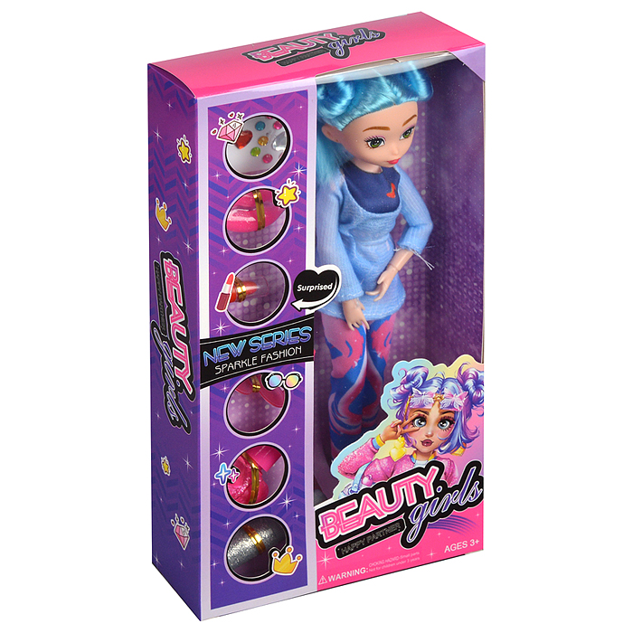 Кукла GL999A "Beautiful girl-1" с аксессуарами, в коробке