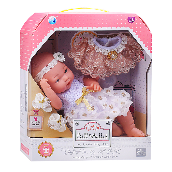 Пупс A685A "Юлия" с аксессуарами, в коробке