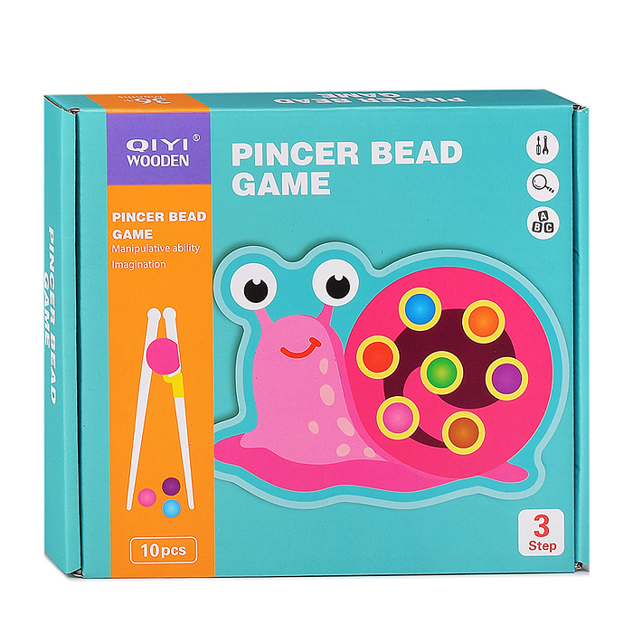 Фото к товару Игра развивающая D1903 "Веселая улитка" Игра развивающая D1903 "Веселая улитка"