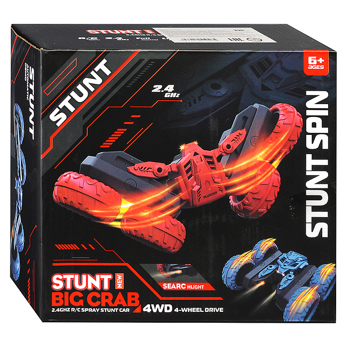 Машина JD155-5A "Stunt big crab" р/у, 27 MHz, в коробке