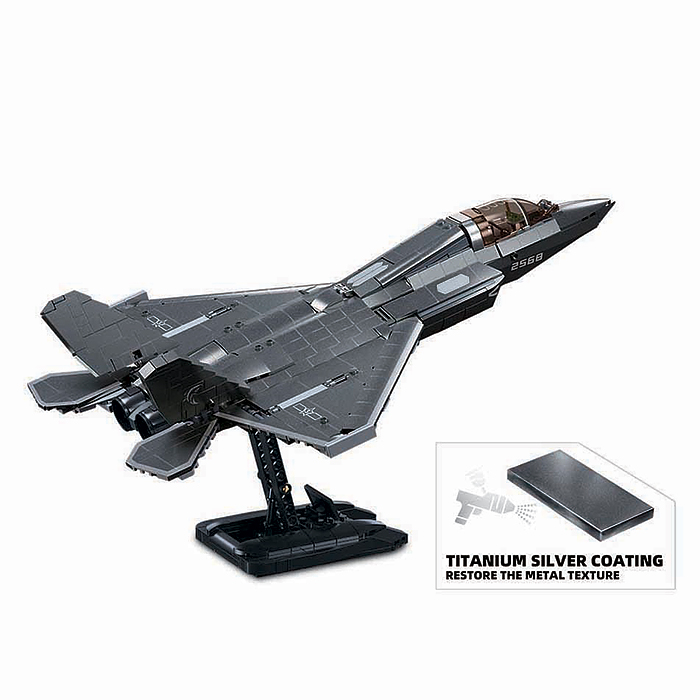 Конструктор M38-B1186 "Истребитель J-35" (838 дет.)