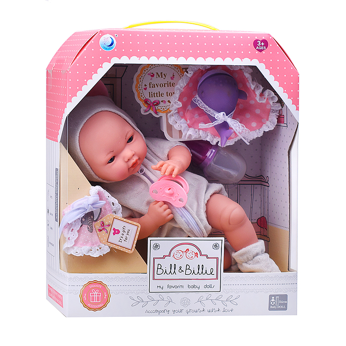 Пупс A687B "Лиза" с аксессуарами, в коробке