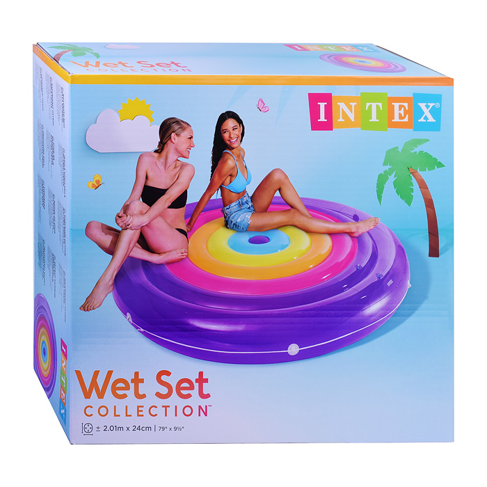 Матрас-плотик "Радужный остров" 57285EU INTEX