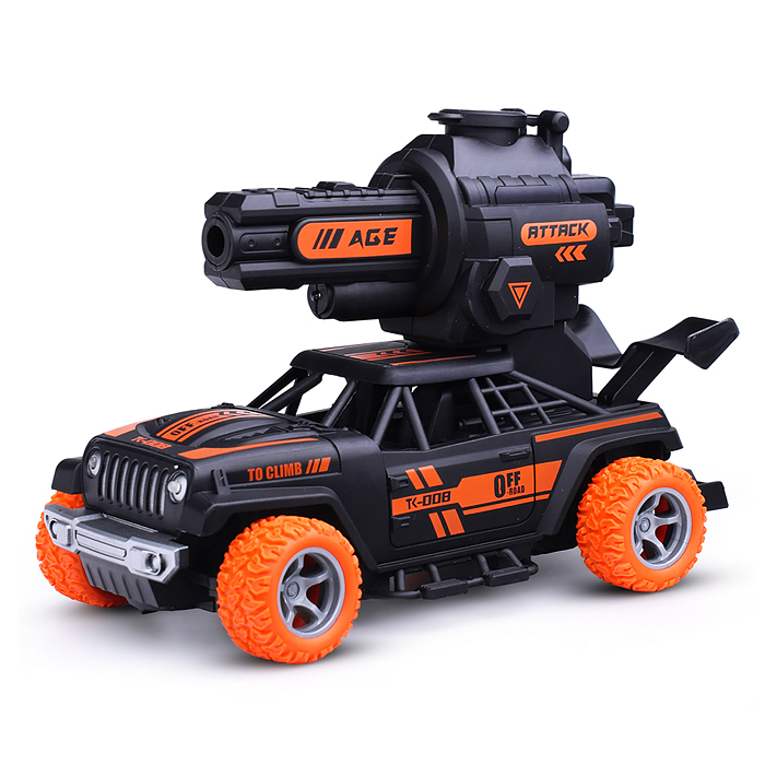 Машина BT0019 "Джип" с аква пушкой, р/у, 27 MHz, в коробке
