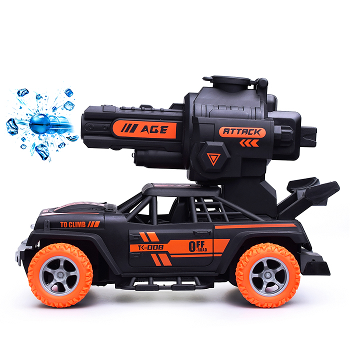 Машина BT0019 "Джип" с аква пушкой, р/у, 27 MHz, в коробке