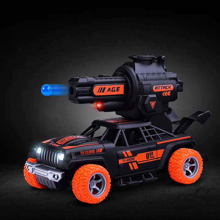 Машина BT0019 "Джип" с аква пушкой, р/у, 27 MHz, в коробке