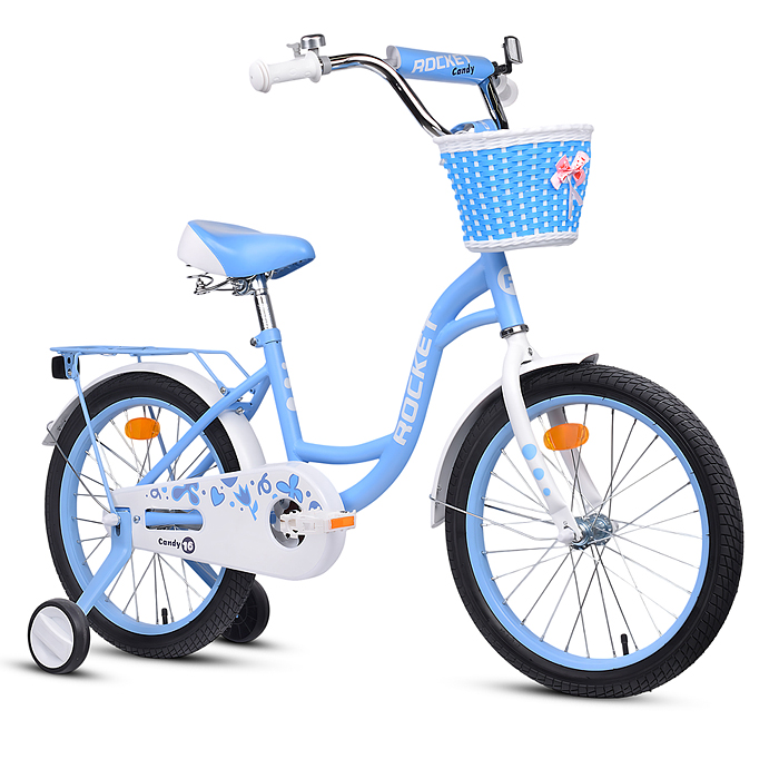 Велосипед 16" Rocket Candy, цвет голубой