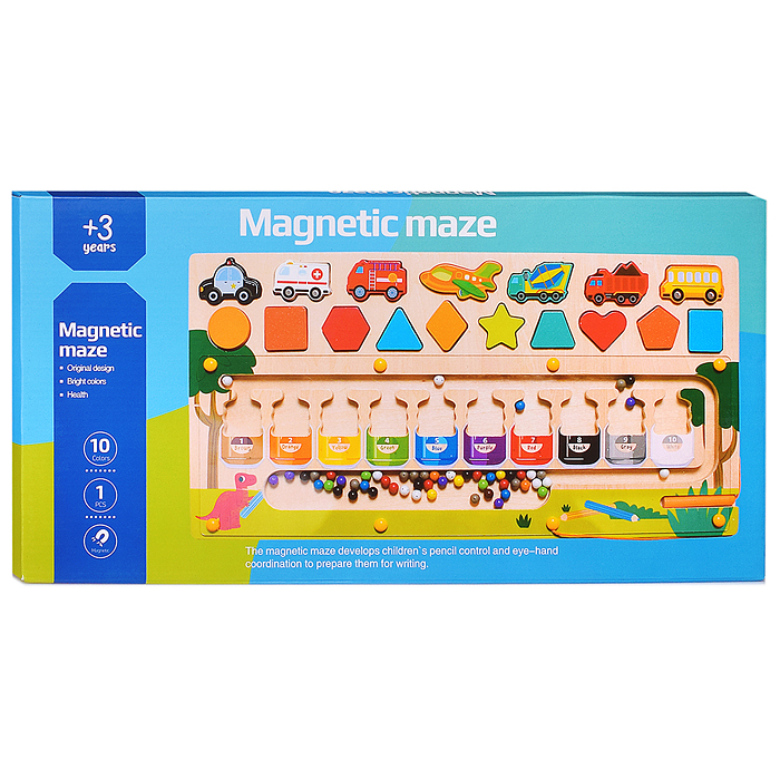 Игра развивающая 3в 1 "Закати шарики"