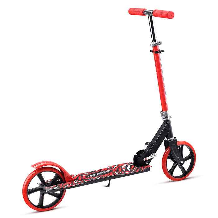 Фото к товару Самокат U012005Y 2-х кол., красный, d 200 мм., PU, в коробке Самокат U012005Y 2-х кол., красный, d 200 мм., PU, в коробке